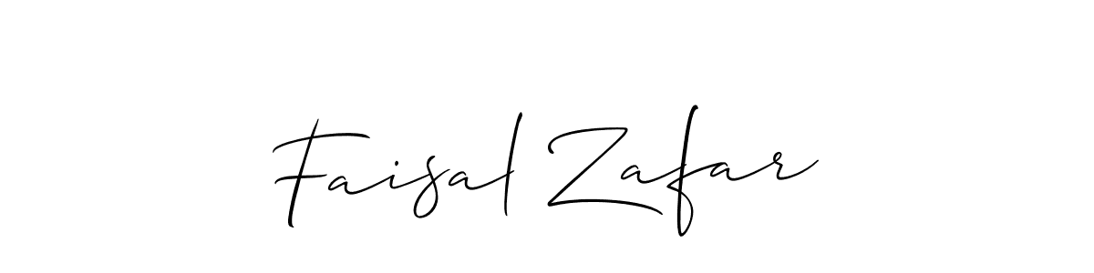 Best and Professional Signature Style for Faisal Zafar. Allison_Script Best Signature Style Collection. Faisal Zafar signature style 2 images and pictures png