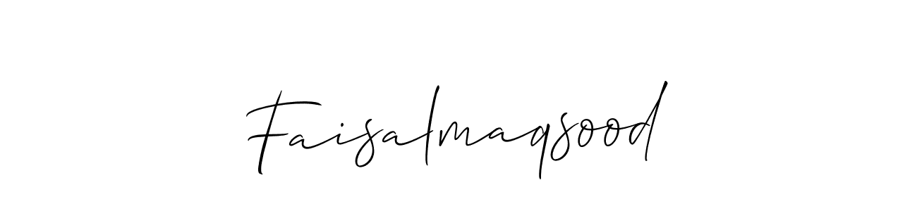 It looks lik you need a new signature style for name Faisalmaqsood. Design unique handwritten (Allison_Script) signature with our free signature maker in just a few clicks. Faisalmaqsood signature style 2 images and pictures png