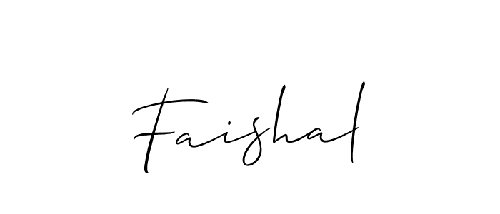 Also You can easily find your signature by using the search form. We will create Faishal name handwritten signature images for you free of cost using Allison_Script sign style. Faishal signature style 2 images and pictures png
