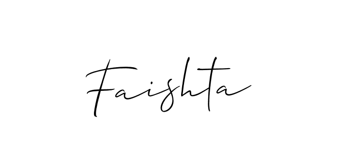 You can use this online signature creator to create a handwritten signature for the name Faishta. This is the best online autograph maker. Faishta signature style 2 images and pictures png