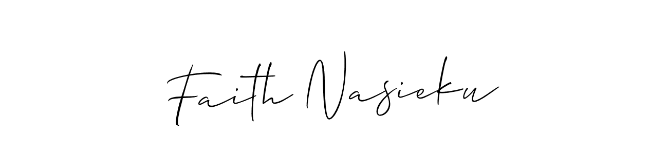 Once you've used our free online signature maker to create your best signature Allison_Script style, it's time to enjoy all of the benefits that Faith Nasieku name signing documents. Faith Nasieku signature style 2 images and pictures png