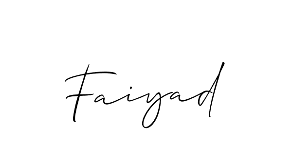 Similarly Allison_Script is the best handwritten signature design. Signature creator online .You can use it as an online autograph creator for name Faiyad. Faiyad signature style 2 images and pictures png