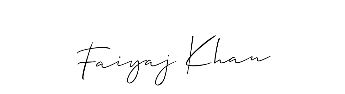 Make a beautiful signature design for name Faiyaj Khan. Use this online signature maker to create a handwritten signature for free. Faiyaj Khan signature style 2 images and pictures png