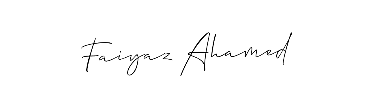 Make a beautiful signature design for name Faiyaz Ahamed. Use this online signature maker to create a handwritten signature for free. Faiyaz Ahamed signature style 2 images and pictures png