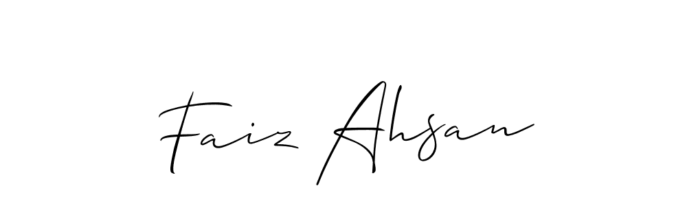 Once you've used our free online signature maker to create your best signature Allison_Script style, it's time to enjoy all of the benefits that Faiz Ahsan name signing documents. Faiz Ahsan signature style 2 images and pictures png