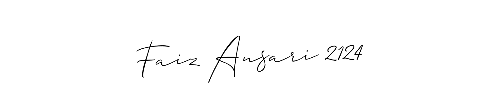 if you are searching for the best signature style for your name Faiz Ansari 2124. so please give up your signature search. here we have designed multiple signature styles  using Allison_Script. Faiz Ansari 2124 signature style 2 images and pictures png