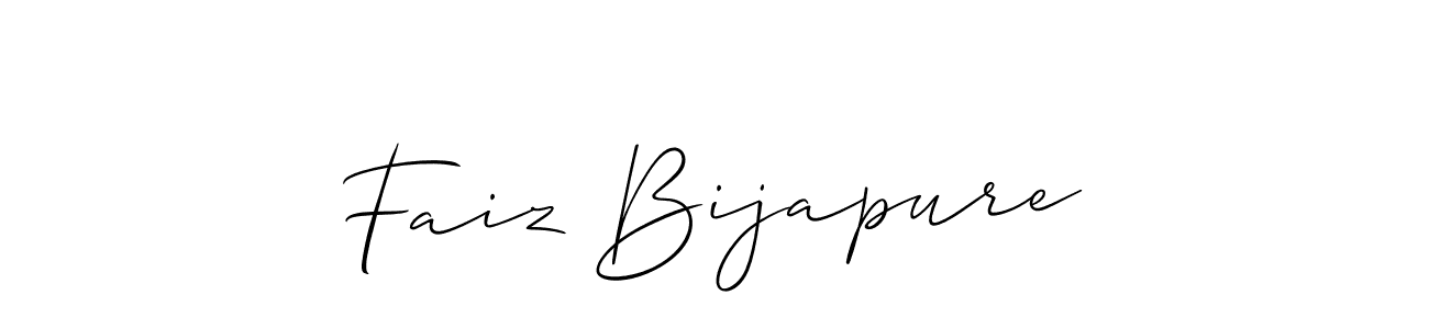 Similarly Allison_Script is the best handwritten signature design. Signature creator online .You can use it as an online autograph creator for name Faiz Bijapure. Faiz Bijapure signature style 2 images and pictures png