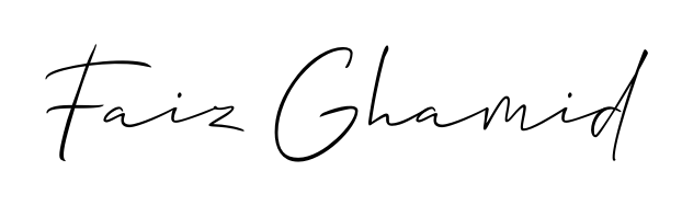 Elevate your brand with a stunning Faiz Ghamid eSignature. The Allison_Script style provides a balanced, flowing aesthetic for everyday signing. Faiz Ghamid signature style 2 images and pictures png