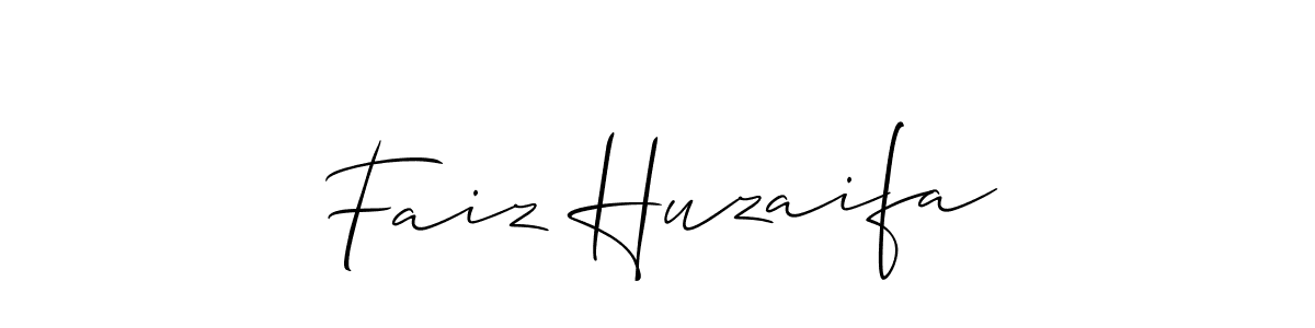 You can use this online signature creator to create a handwritten signature for the name Faiz Huzaifa. This is the best online autograph maker. Faiz Huzaifa signature style 2 images and pictures png