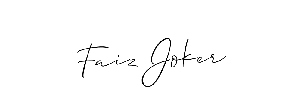 This is the best signature style for the Faiz Joker name. Also you like these signature font (Allison_Script). Mix name signature. Faiz Joker signature style 2 images and pictures png