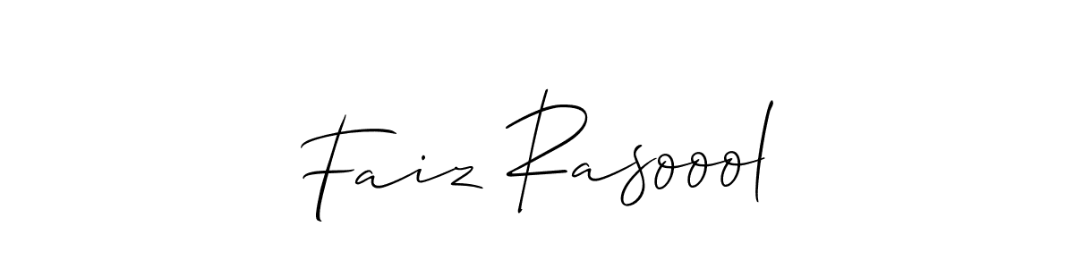 Best and Professional Signature Style for Faiz Rasoool. Allison_Script Best Signature Style Collection. Faiz Rasoool signature style 2 images and pictures png