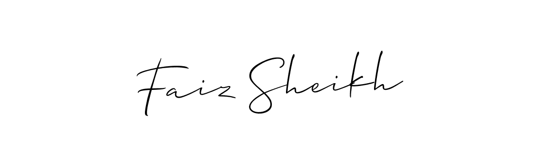 Once you've used our free online signature maker to create your best signature Allison_Script style, it's time to enjoy all of the benefits that Faiz Sheikh name signing documents. Faiz Sheikh signature style 2 images and pictures png