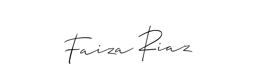 Once you've used our free online signature maker to create your best signature Allison_Script style, it's time to enjoy all of the benefits that Faiza Riaz name signing documents. Faiza Riaz signature style 2 images and pictures png