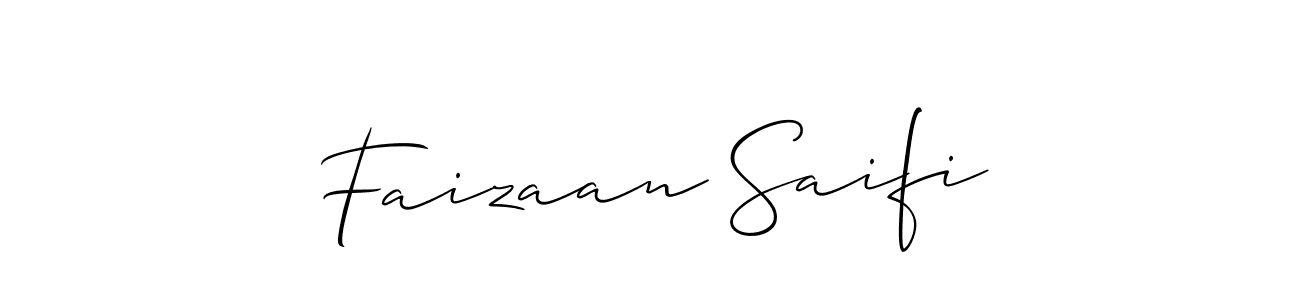 This is the best signature style for the Faizaan Saifi name. Also you like these signature font (Allison_Script). Mix name signature. Faizaan Saifi signature style 2 images and pictures png
