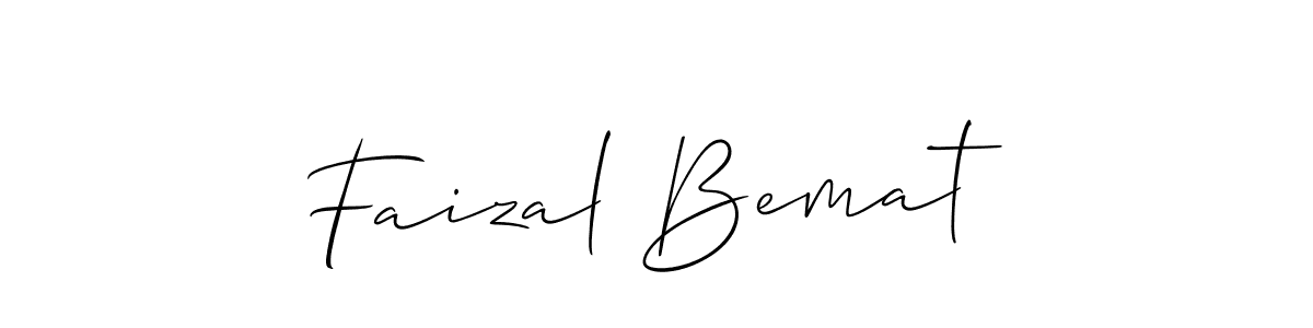 Once you've used our free online signature maker to create your best signature Allison_Script style, it's time to enjoy all of the benefits that Faizal Bemat name signing documents. Faizal Bemat signature style 2 images and pictures png