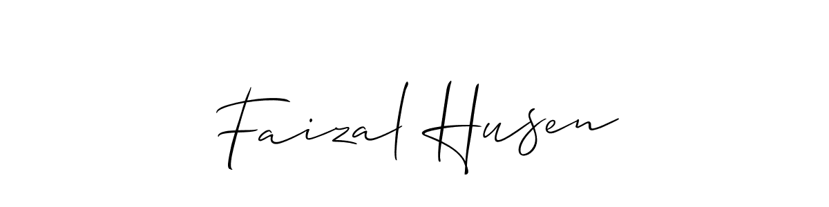 Once you've used our free online signature maker to create your best signature Allison_Script style, it's time to enjoy all of the benefits that Faizal Husen name signing documents. Faizal Husen signature style 2 images and pictures png