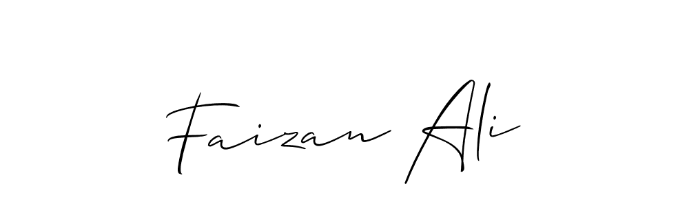 Similarly Allison_Script is the best handwritten signature design. Signature creator online .You can use it as an online autograph creator for name Faizan Ali. Faizan Ali signature style 2 images and pictures png