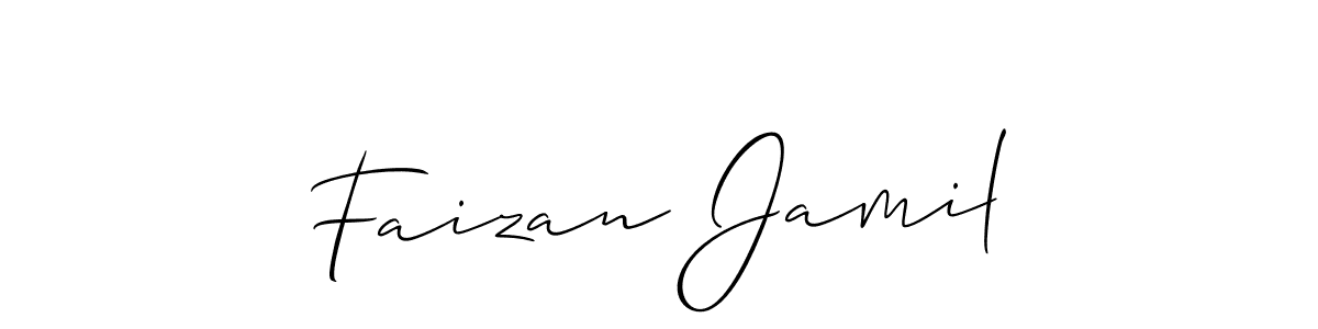Once you've used our free online signature maker to create your best signature Allison_Script style, it's time to enjoy all of the benefits that Faizan Jamil name signing documents. Faizan Jamil signature style 2 images and pictures png