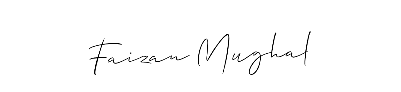 Also You can easily find your signature by using the search form. We will create Faizan Mughal name handwritten signature images for you free of cost using Allison_Script sign style. Faizan Mughal signature style 2 images and pictures png