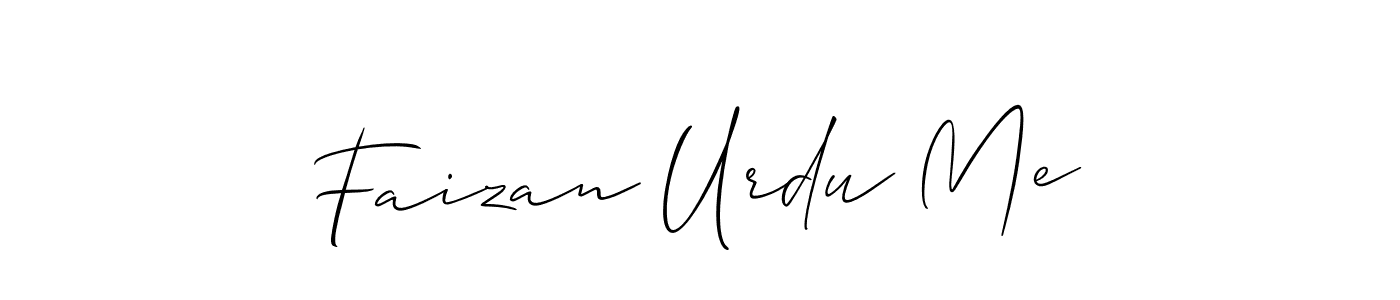 See photos of Faizan Urdu Me official signature by Spectra . Check more albums & portfolios. Read reviews & check more about Allison_Script font. Faizan Urdu Me signature style 2 images and pictures png