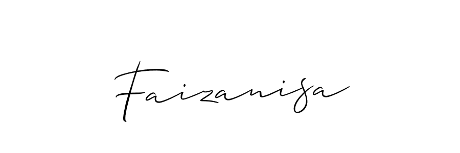 How to Draw Faizanisa signature style? Allison_Script is a latest design signature styles for name Faizanisa. Faizanisa signature style 2 images and pictures png