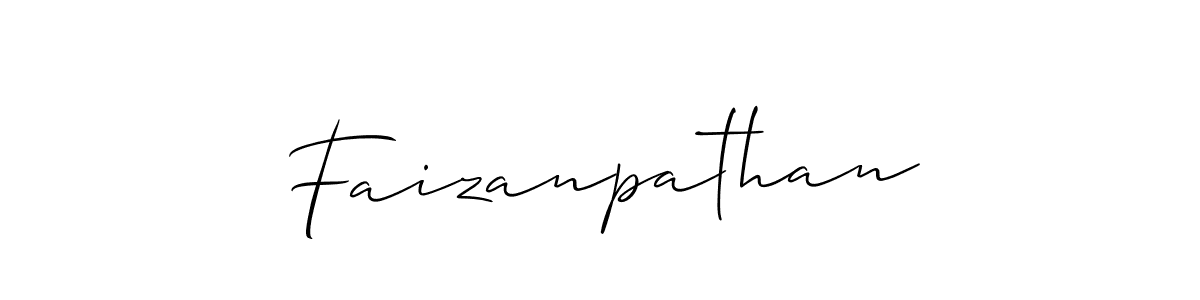It looks lik you need a new signature style for name Faizanpathan. Design unique handwritten (Allison_Script) signature with our free signature maker in just a few clicks. Faizanpathan signature style 2 images and pictures png