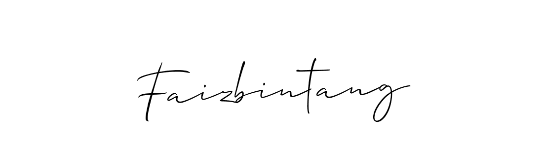 Also You can easily find your signature by using the search form. We will create Faizbintang name handwritten signature images for you free of cost using Allison_Script sign style. Faizbintang signature style 2 images and pictures png