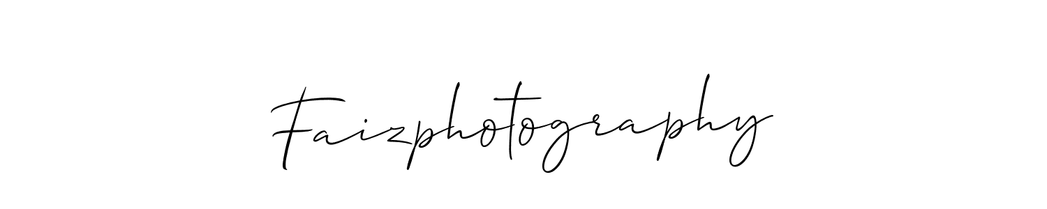 Similarly Allison_Script is the best handwritten signature design. Signature creator online .You can use it as an online autograph creator for name Faizphotography. Faizphotography signature style 2 images and pictures png