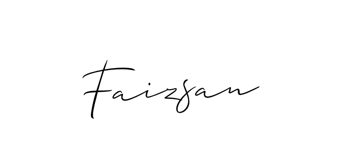 You can use this online signature creator to create a handwritten signature for the name Faizsan. This is the best online autograph maker. Faizsan signature style 2 images and pictures png