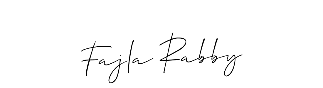 This is the best signature style for the Fajla Rabby name. Also you like these signature font (Allison_Script). Mix name signature. Fajla Rabby signature style 2 images and pictures png