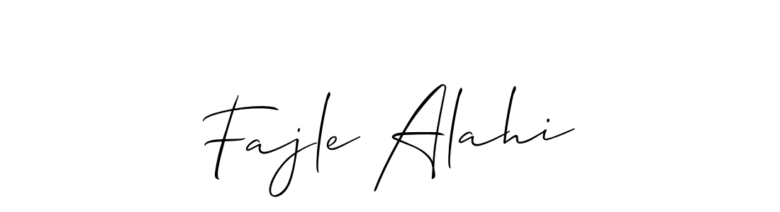 How to Draw Fajle Alahi signature style? Allison_Script is a latest design signature styles for name Fajle Alahi. Fajle Alahi signature style 2 images and pictures png