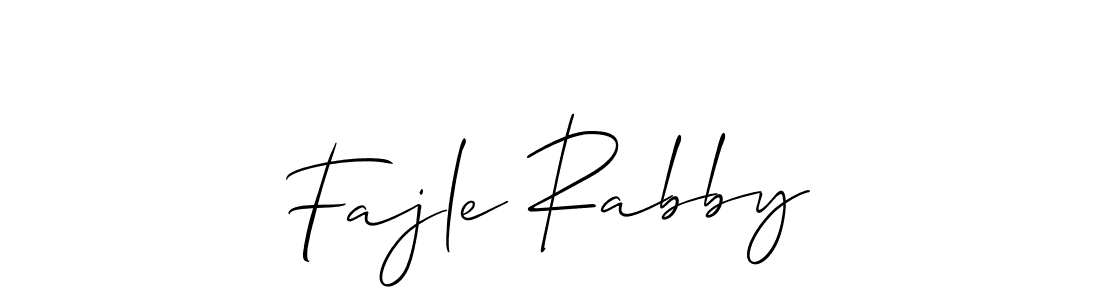 Once you've used our free online signature maker to create your best signature Allison_Script style, it's time to enjoy all of the benefits that Fajle Rabby name signing documents. Fajle Rabby signature style 2 images and pictures png