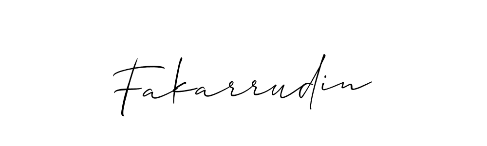 Make a beautiful signature design for name Fakarrudin. Use this online signature maker to create a handwritten signature for free. Fakarrudin signature style 2 images and pictures png