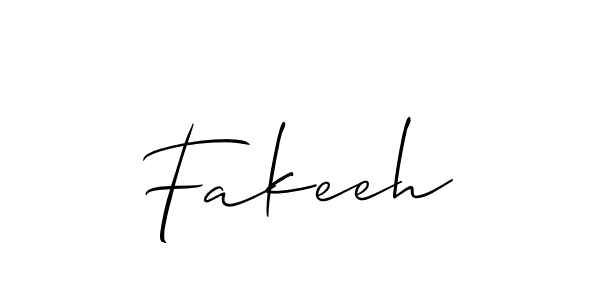 The best way (Allison_Script) to make a short signature is to pick only two or three words in your name. The name Fakeeh include a total of six letters. For converting this name. Fakeeh signature style 2 images and pictures png