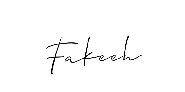 How to Draw Fakeeh signature style? Allison_Script is a latest design signature styles for name Fakeeh. Fakeeh signature style 2 images and pictures png