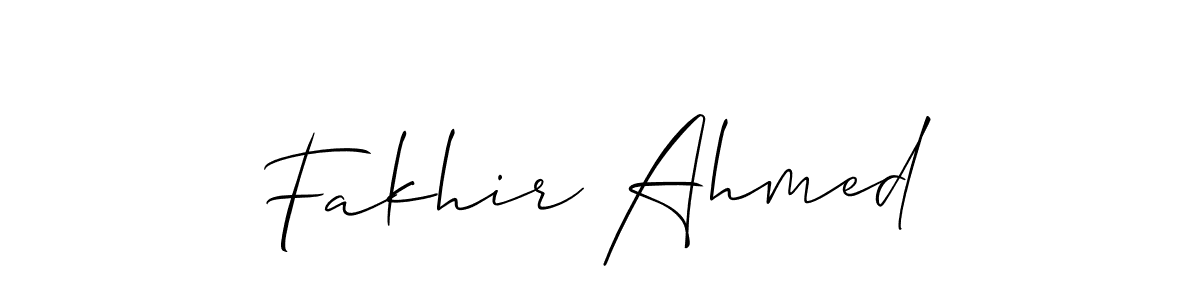 You can use this online signature creator to create a handwritten signature for the name Fakhir Ahmed. This is the best online autograph maker. Fakhir Ahmed signature style 2 images and pictures png