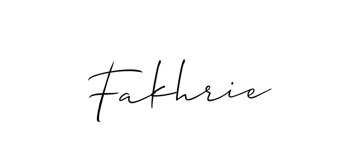 if you are searching for the best signature style for your name Fakhrie. so please give up your signature search. here we have designed multiple signature styles  using Allison_Script. Fakhrie signature style 2 images and pictures png