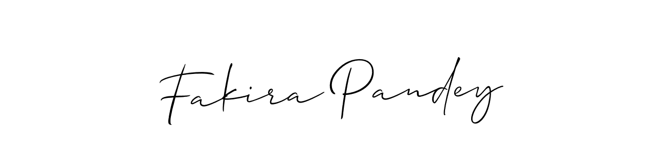 Make a beautiful signature design for name Fakira Pandey. Use this online signature maker to create a handwritten signature for free. Fakira Pandey signature style 2 images and pictures png