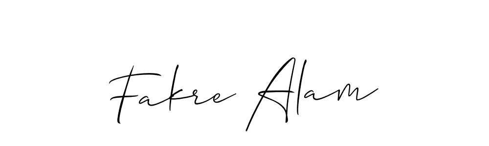 How to Draw Fakre Alam signature style? Allison_Script is a latest design signature styles for name Fakre Alam. Fakre Alam signature style 2 images and pictures png