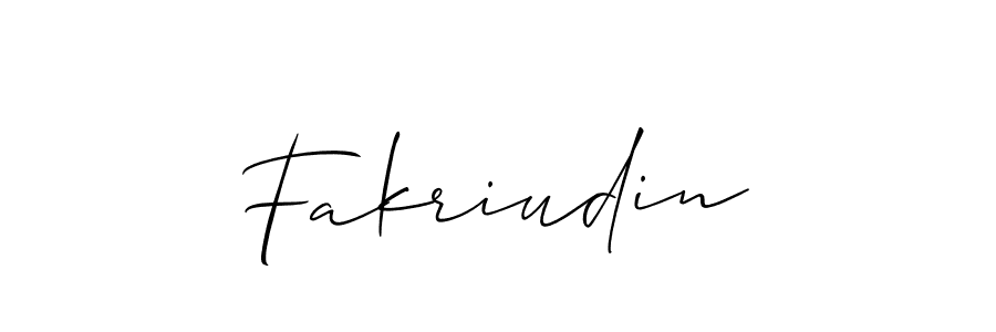 Fakriudin stylish signature style. Best Handwritten Sign (Allison_Script) for my name. Handwritten Signature Collection Ideas for my name Fakriudin. Fakriudin signature style 2 images and pictures png