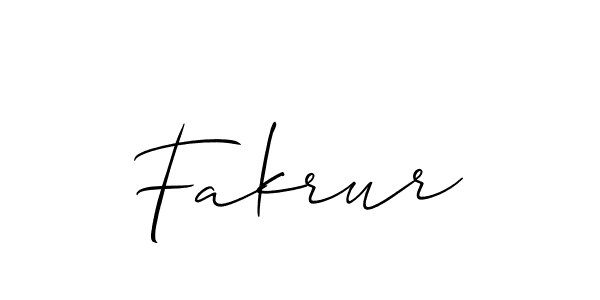 Also we have Fakrur name is the best signature style. Create professional handwritten signature collection using Allison_Script autograph style. Fakrur signature style 2 images and pictures png