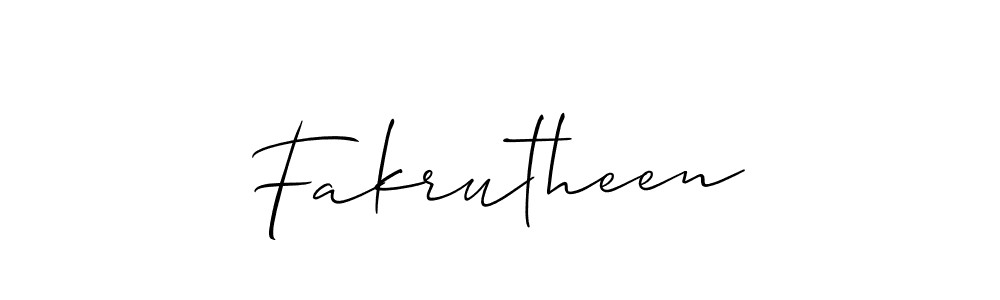 How to Draw Fakrutheen signature style? Allison_Script is a latest design signature styles for name Fakrutheen. Fakrutheen signature style 2 images and pictures png