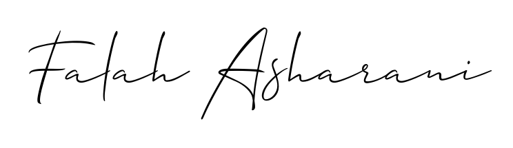 Also You can easily find your signature by using the search form. We will create Falah Asharani name handwritten signature images for you free of cost using Allison_Script sign style. Falah Asharani signature style 2 images and pictures png