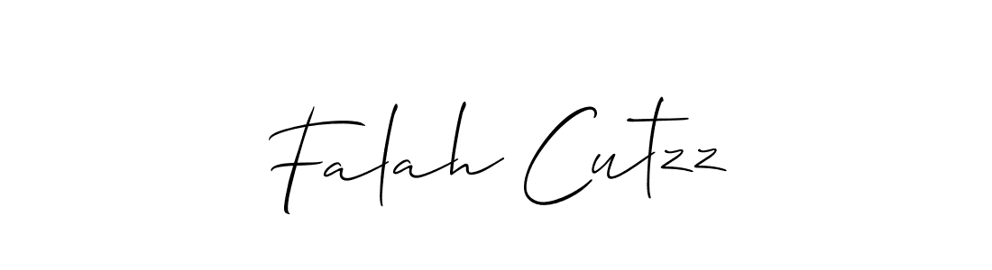 Make a short Falah Cutzz signature style. Manage your documents anywhere anytime using Allison_Script. Create and add eSignatures, submit forms, share and send files easily. Falah Cutzz signature style 2 images and pictures png