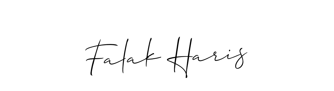 This is the best signature style for the Falak Haris name. Also you like these signature font (Allison_Script). Mix name signature. Falak Haris signature style 2 images and pictures png