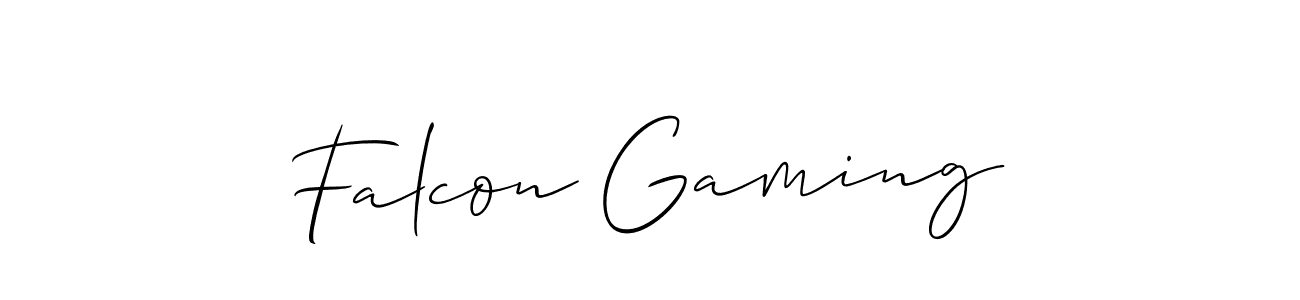 This is the best signature style for the Falcon Gaming name. Also you like these signature font (Allison_Script). Mix name signature. Falcon Gaming signature style 2 images and pictures png