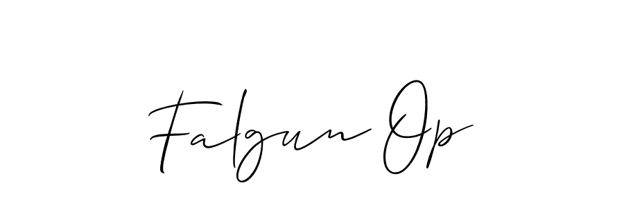 Make a short Falgun Op signature style. Manage your documents anywhere anytime using Allison_Script. Create and add eSignatures, submit forms, share and send files easily. Falgun Op signature style 2 images and pictures png