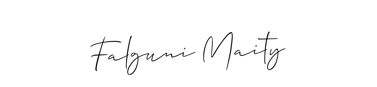 Make a beautiful signature design for name Falguni Maity. Use this online signature maker to create a handwritten signature for free. Falguni Maity signature style 2 images and pictures png