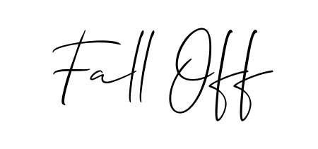 Turn your name Fall Off into a signature brand with Allison_Script styling. Download in standard PNG or transparent format anytime. Fall Off signature style 2 images and pictures png