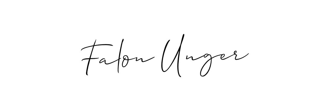 Once you've used our free online signature maker to create your best signature Allison_Script style, it's time to enjoy all of the benefits that Falon Unger name signing documents. Falon Unger signature style 2 images and pictures png